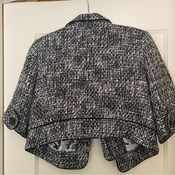 Lane Bryant cropped tweed jacket - Picture 6 of 7